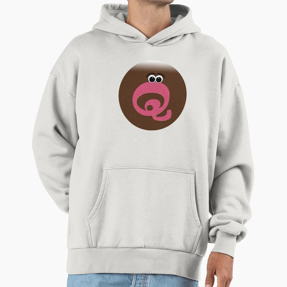 Name Starts Letter Q Hoodie - Trendy Graphic Men Women - T-Shirt, Sweatshirt, Hoodie