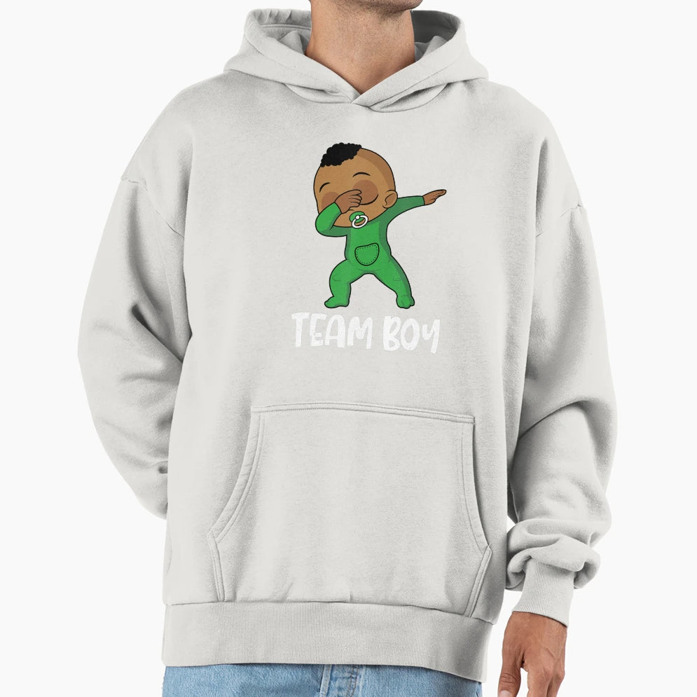 Team Funny Gender Reveal Blue Party Hoodie - Fun Novelty Design Men Women - T-Shirt, Sweatshirt, Hoodie