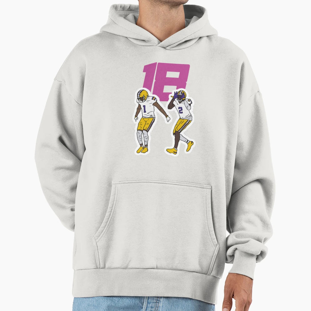 Griddy Duo Hoodie - Fun Novelty Design Unisex - T-Shirt, Sweatshirt, Hoodie