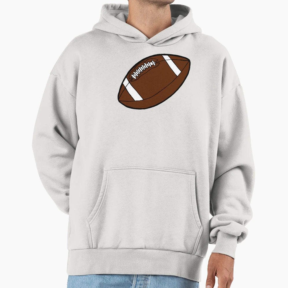Football Hoodie - Unique Graphic Unisex - T-Shirt, Sweatshirt, Hoodie