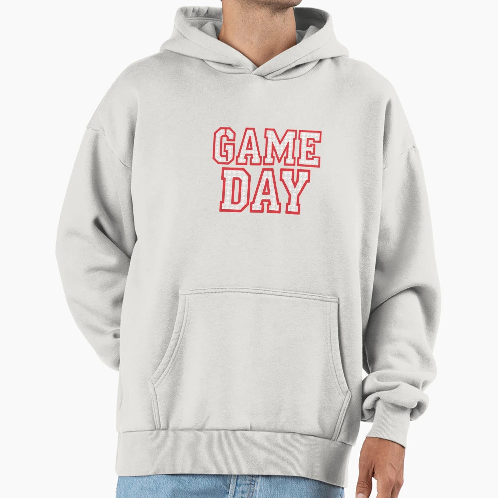 Game Day Football Hoodie - Graphic Print Unisex - T-Shirt, Sweatshirt, Hoodie