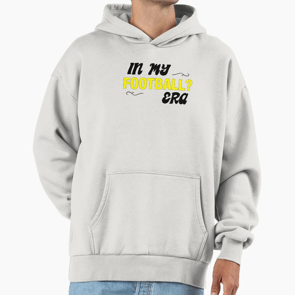 My Football Era Yellow Hoodie - Custom Art Print for Adults - T-Shirt, Sweatshirt, Hoodie