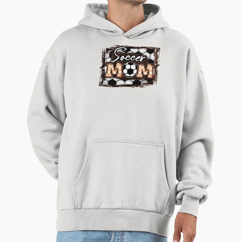 Soccer Mom Hoodie - Minimalist Print for Adults - T-Shirt, Sweatshirt, Hoodie