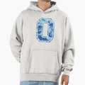 Team Sports Uniform Number 0 Blue Hoodie - Casual Everyday Wear Men Women - T-Shirt, Sweatshirt, Hoodie