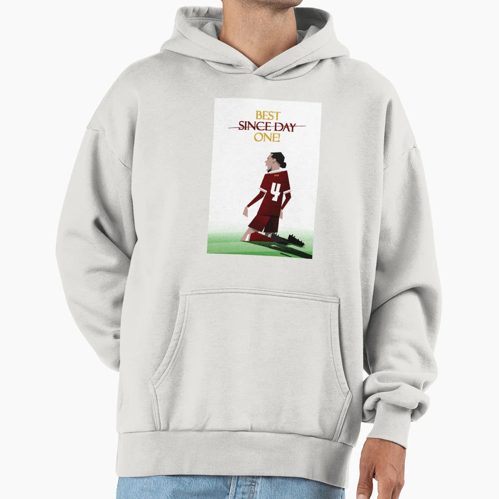 Virgil Van Dijk Hoodie - Custom Art Print Men Women - T-Shirt, Sweatshirt, Hoodie