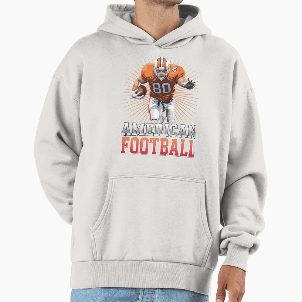 All American Football All Time Hoodie - Casual Everyday Wear for Adults - T-Shirt, Sweatshirt, Hoodie