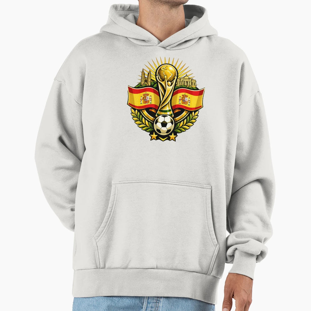 Spain World Cup Hoodie - Aesthetic Graphic Men Women - T-Shirt, Sweatshirt, Hoodie