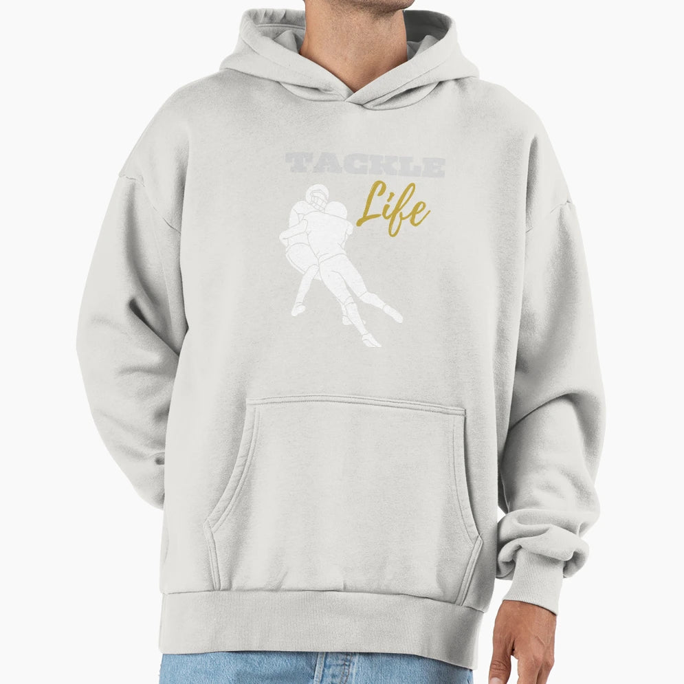 Tackle Life Hoodie - Minimalist Print Men Women - T-Shirt, Sweatshirt, Hoodie