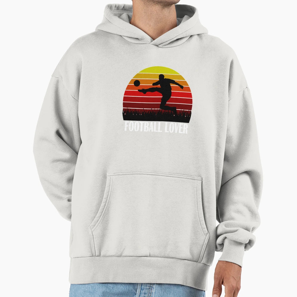 Football Player Football Match Hoodie - Custom Art Print Men Women - T-Shirt, Sweatshirt, Hoodie