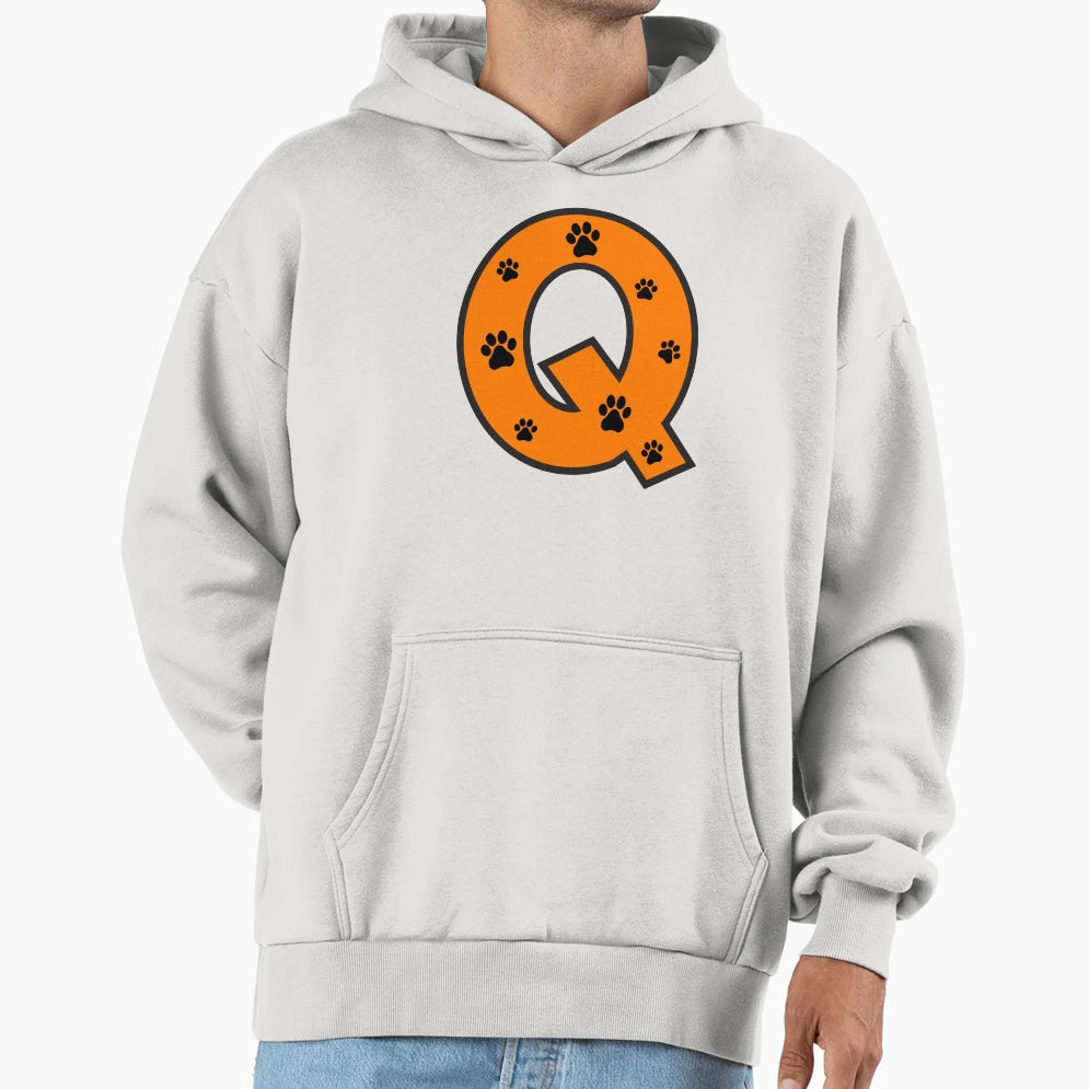 Paw Alphabet Hoodie - Fun Novelty Design Men Women - T-Shirt, Sweatshirt, Hoodie