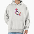 Mens Football Avoiding Tackle Art Hoodie - Custom Art Print for Adults - T-Shirt, Sweatshirt, Hoodie