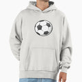 Soccer Hoodie - Minimalist Print Unisex - T-Shirt, Sweatshirt, Hoodie