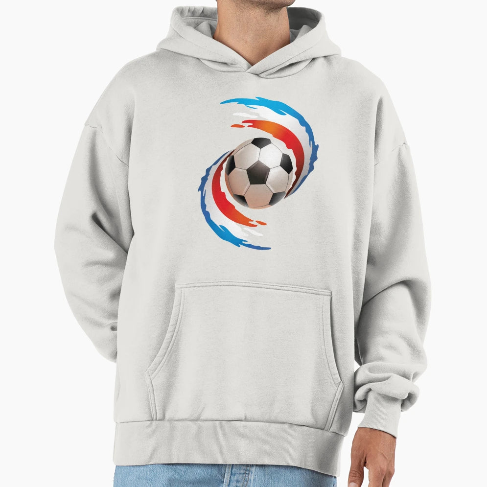 France Soccer Hoodie - Fun Novelty Design for Adults - T-Shirt, Sweatshirt, Hoodie
