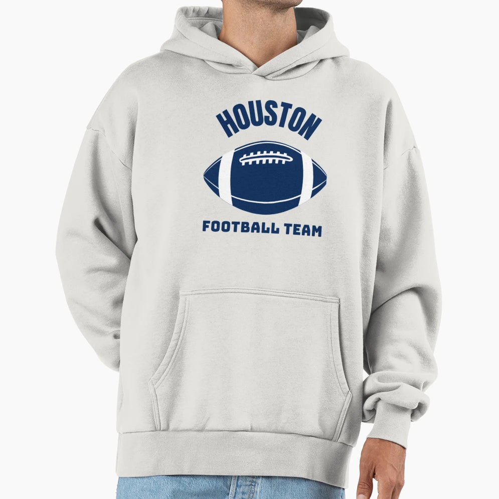 Houston Football Team Hoodie - Trendy Graphic for Adults - T-Shirt, Sweatshirt, Hoodie