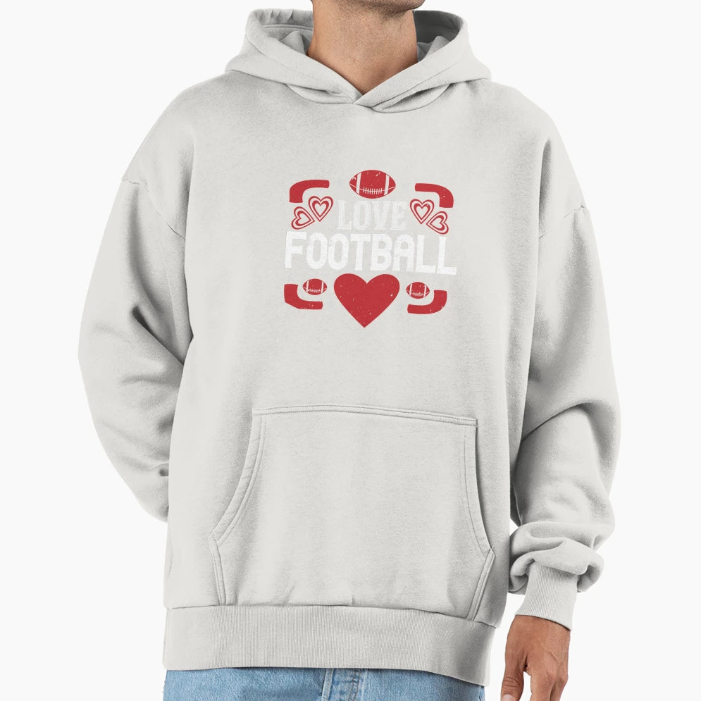 4 Love Football Jacob Zelazny Hoodie - Unique Graphic for Adults - T-Shirt, Sweatshirt, Hoodie