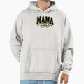 Mama Leopard Coquette Bow Varsity Mama Hoodie - Novelty Apparel Unisex - T-Shirt, Sweatshirt, Hoodie