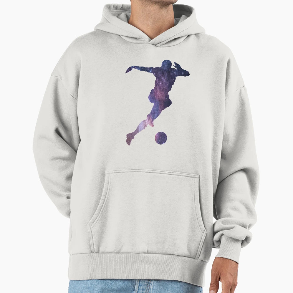 Soccer Galaxy Sport Club Game Ball Hoodie - Graphic Print Unisex - T-Shirt, Sweatshirt, Hoodie
