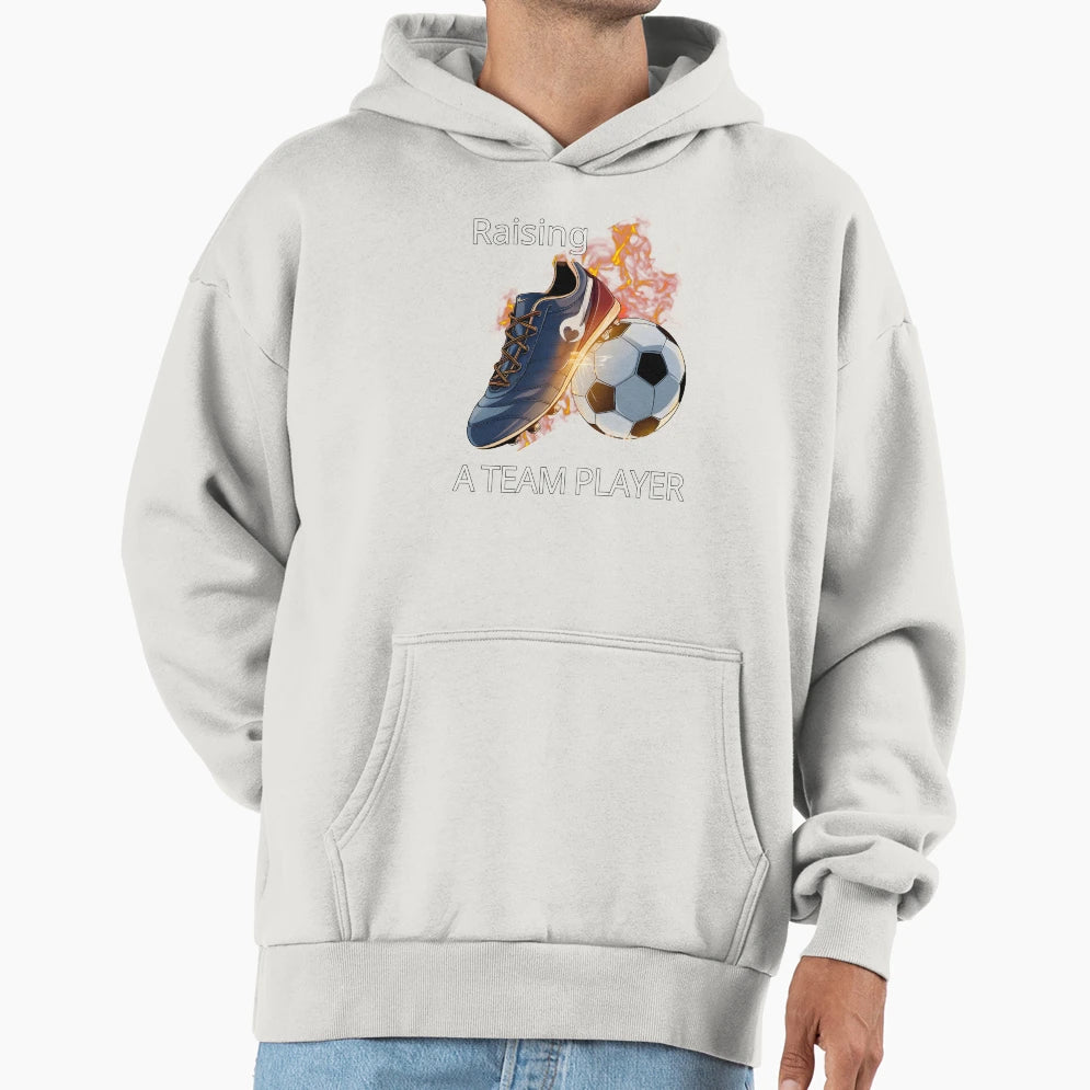 Soccer Parents Raising Team Hoodie - Casual Everyday Wear for Adults - T-Shirt, Sweatshirt, Hoodie