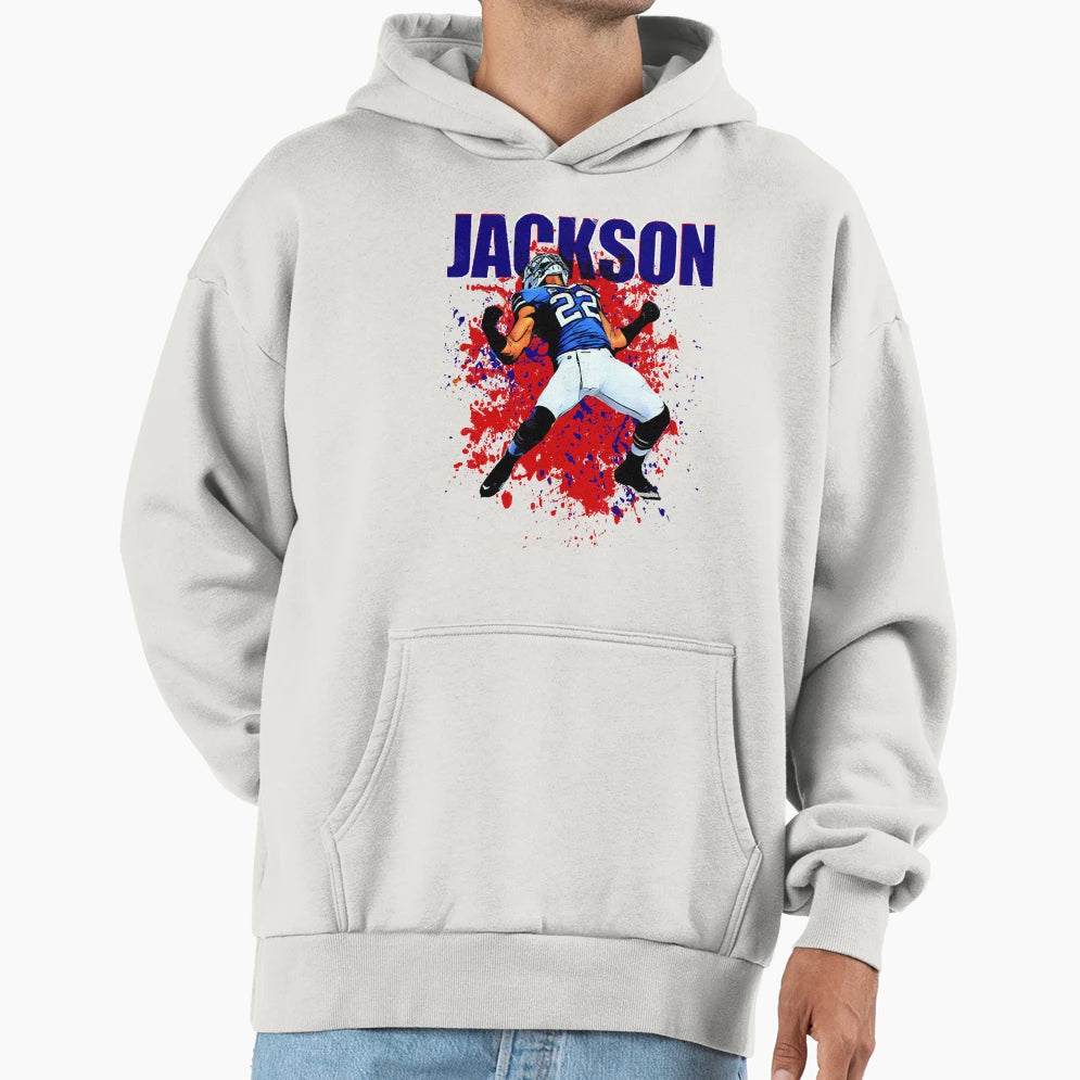 Fred Jackson Hoodie - Minimalist Print Unisex - T-Shirt, Sweatshirt, Hoodie