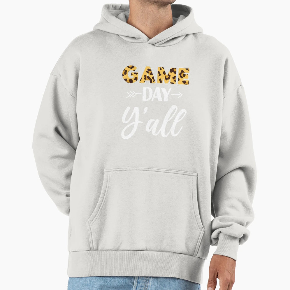 Volleyball Player Team Leopard Cheetah Hoodie - Minimalist Print Men Women - T-Shirt, Sweatshirt, Hoodie