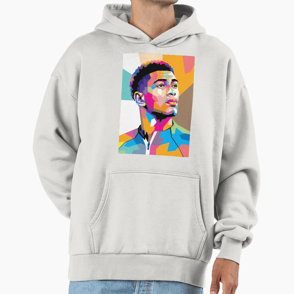 Jude Bellingham Wpap Hoodie - Minimalist Print Unisex - T-Shirt, Sweatshirt, Hoodie