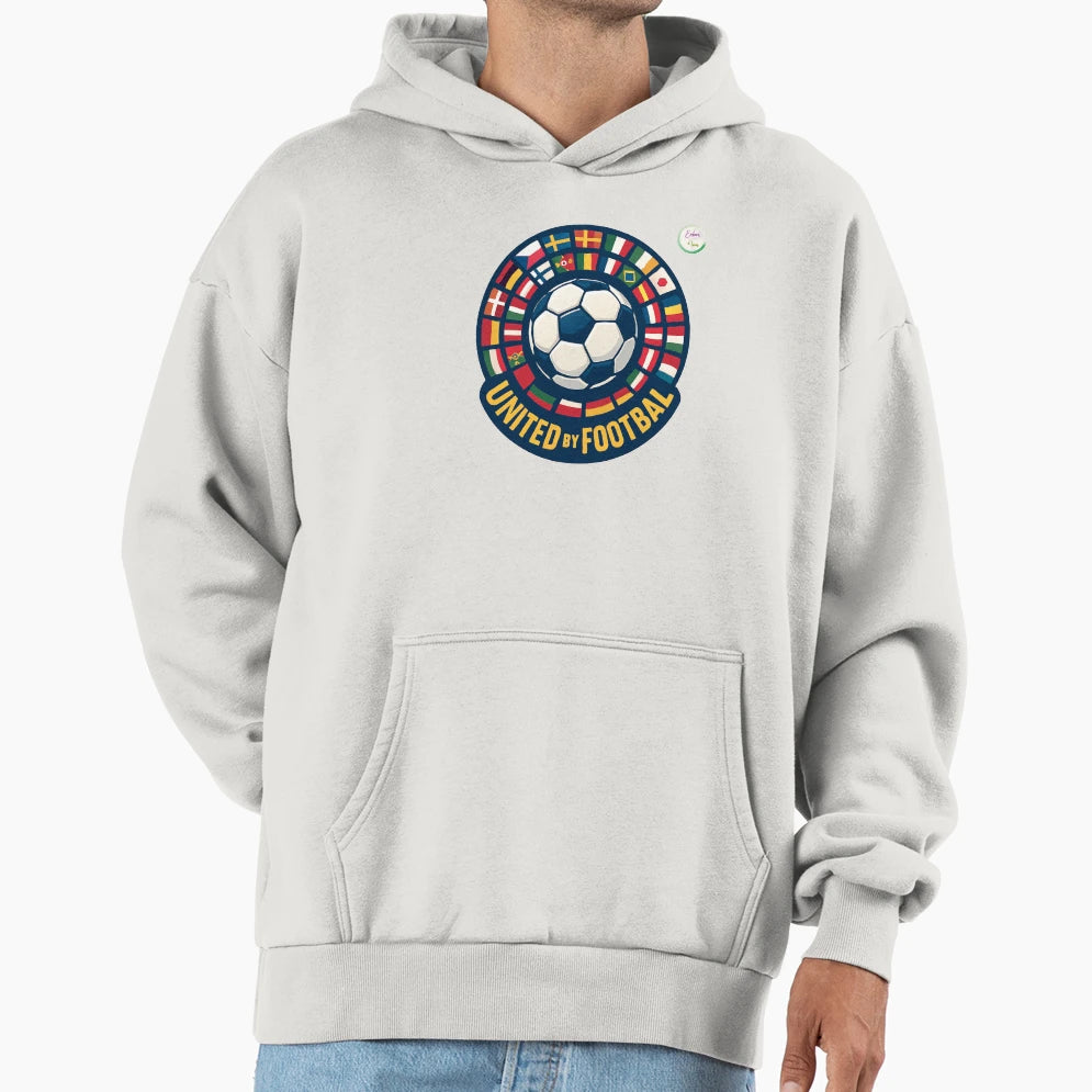 United Soccer Football Hoodie - Fun Novelty Design for Adults - T-Shirt, Sweatshirt, Hoodie