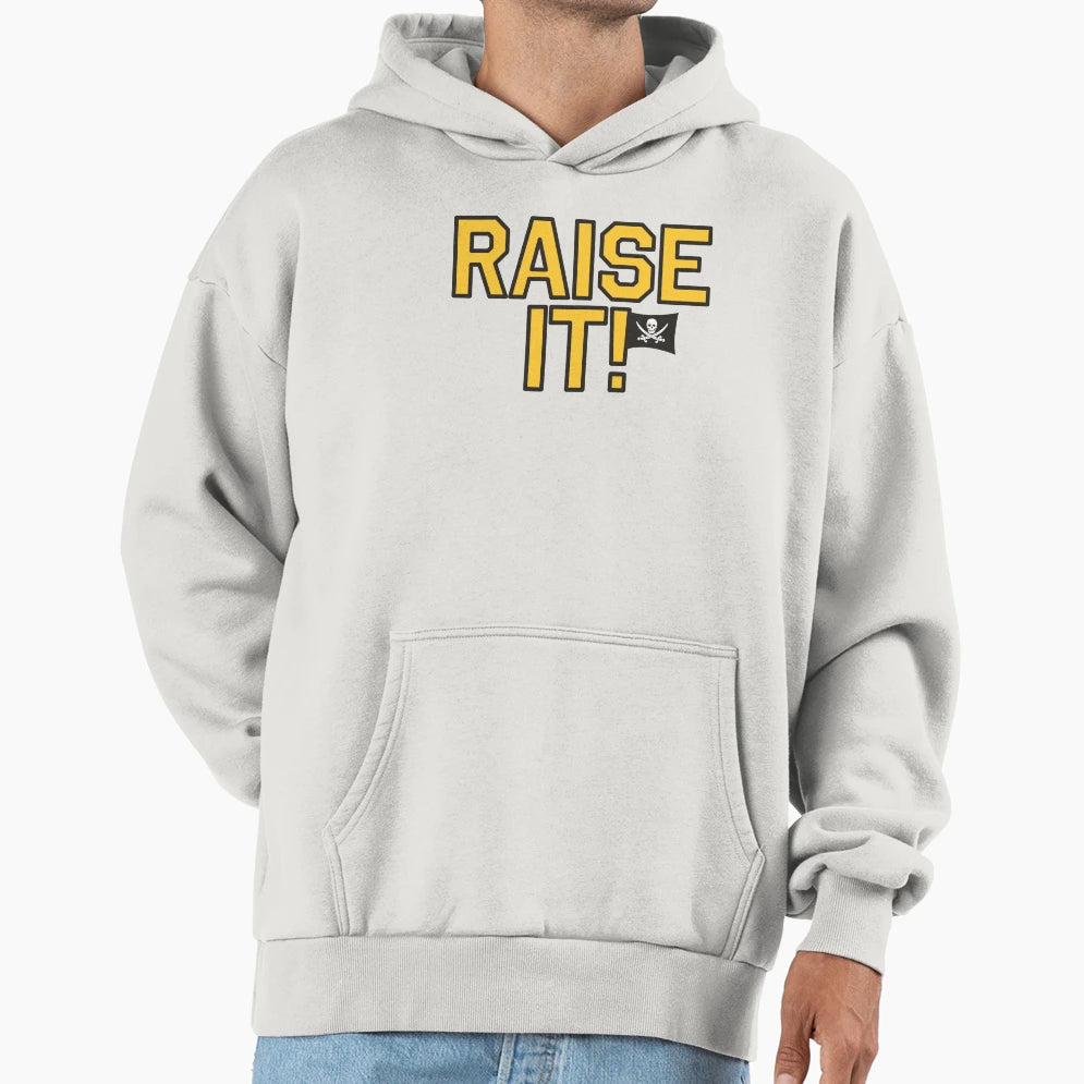 Raise It Original Hoodie - Trendy Graphic Unisex - T-Shirt, Sweatshirt, Hoodie