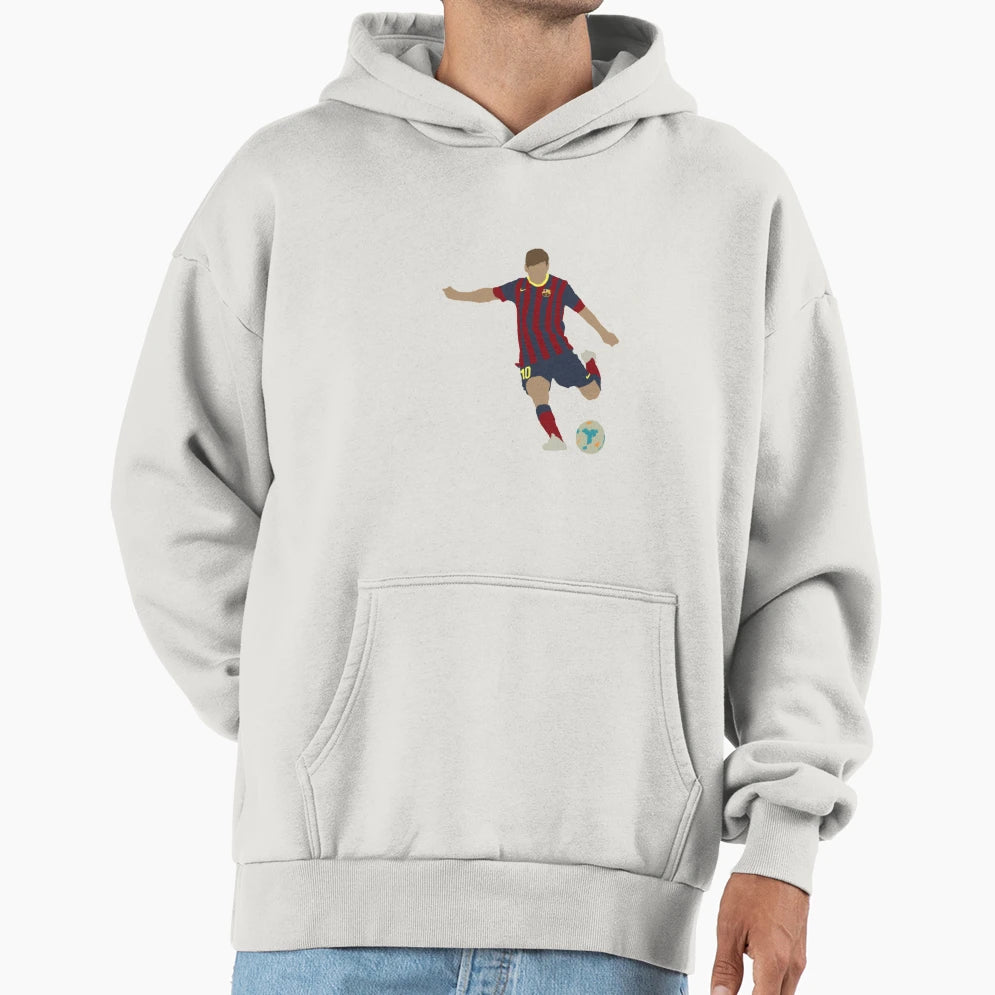 Barcelona Messi Hoodie - Graphic Print for Adults - T-Shirt, Sweatshirt, Hoodie