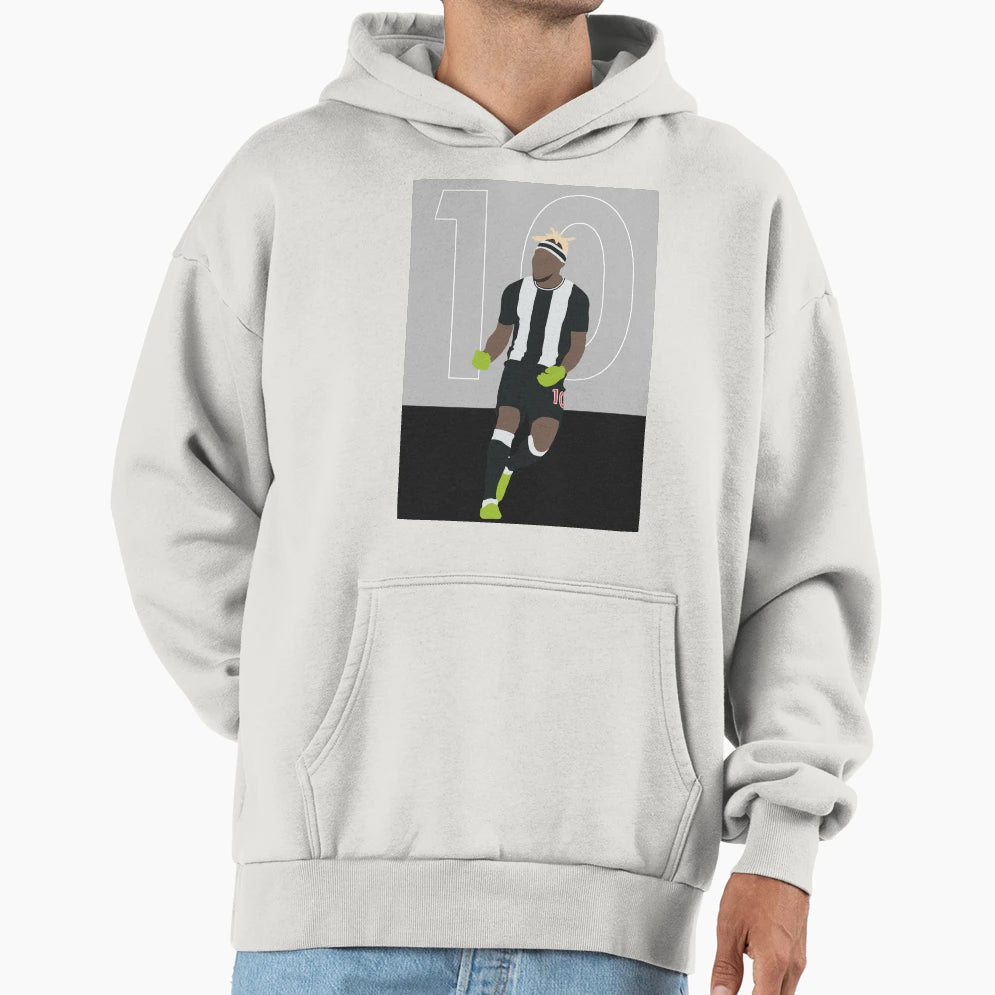 Allan Saint Maximin Illustration Hoodie - Custom Art Print Men Women - T-Shirt, Sweatshirt, Hoodie