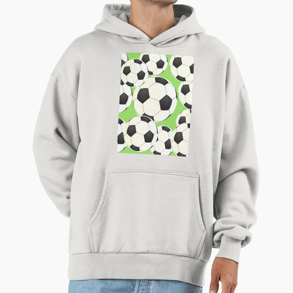 Soccer Fan Hoodie - Fun Novelty Design for Adults - T-Shirt, Sweatshirt, Hoodie
