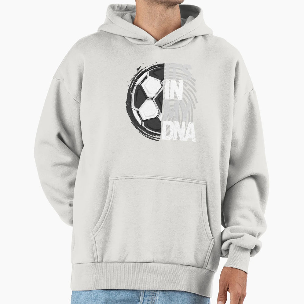 Football Its My Dna Ball Sports Hoodie - Aesthetic Graphic for Adults - T-Shirt, Sweatshirt, Hoodie