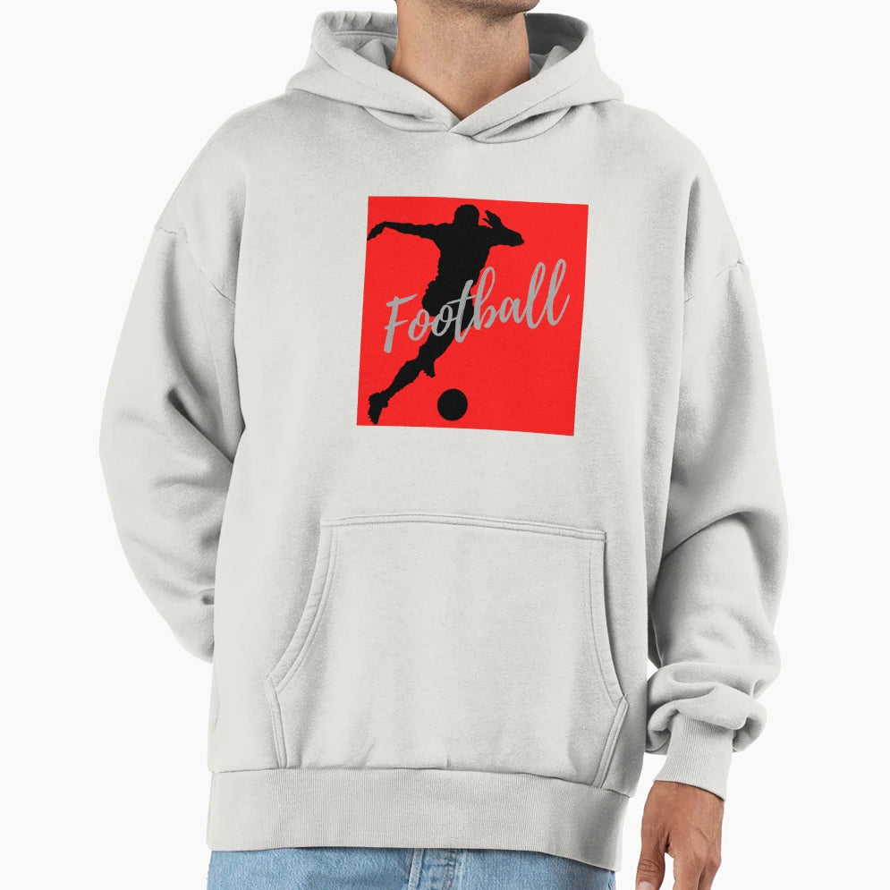 Football Hoodie - Unique Graphic Unisex - T-Shirt, Sweatshirt, Hoodie