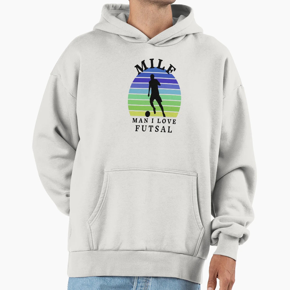 Milf I Love Futsal Football Hoodie - Graphic Print for Adults - T-Shirt, Sweatshirt, Hoodie