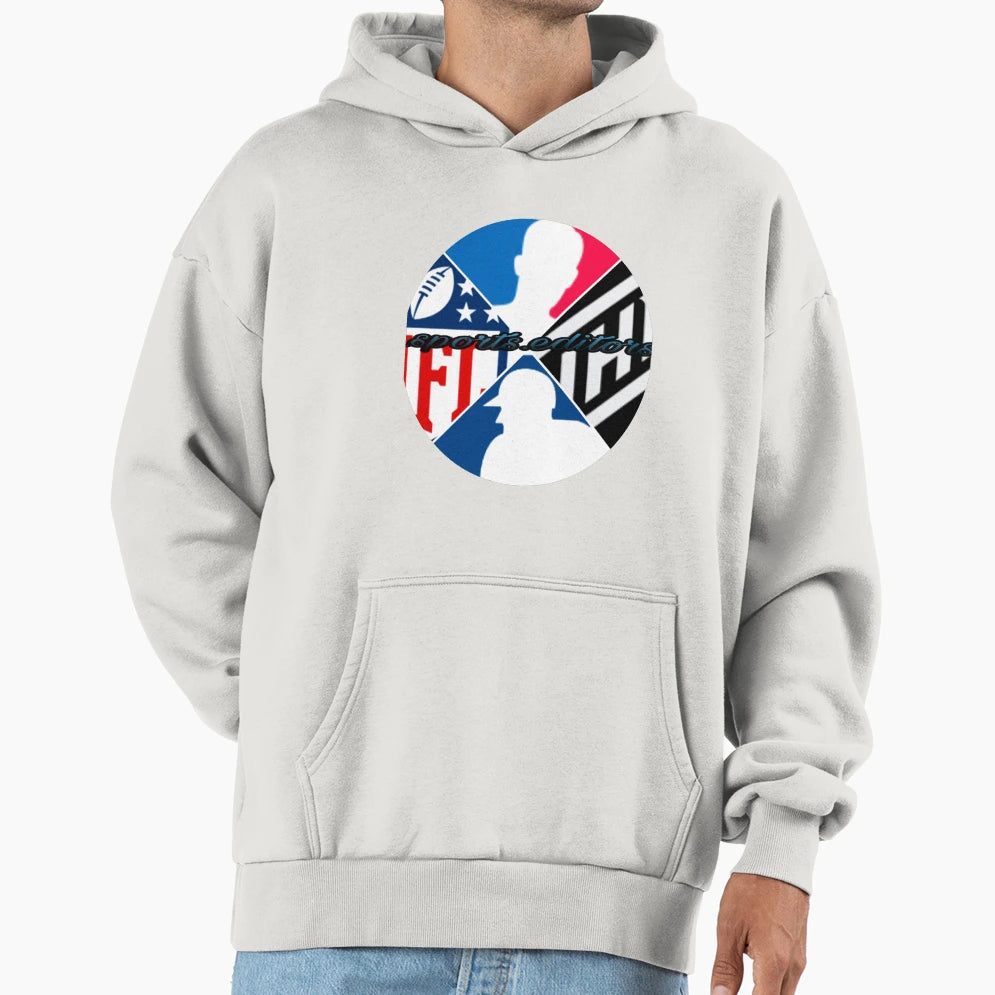 Sports Hoodie - Trendy Graphic Men Women - T-Shirt, Sweatshirt, Hoodie