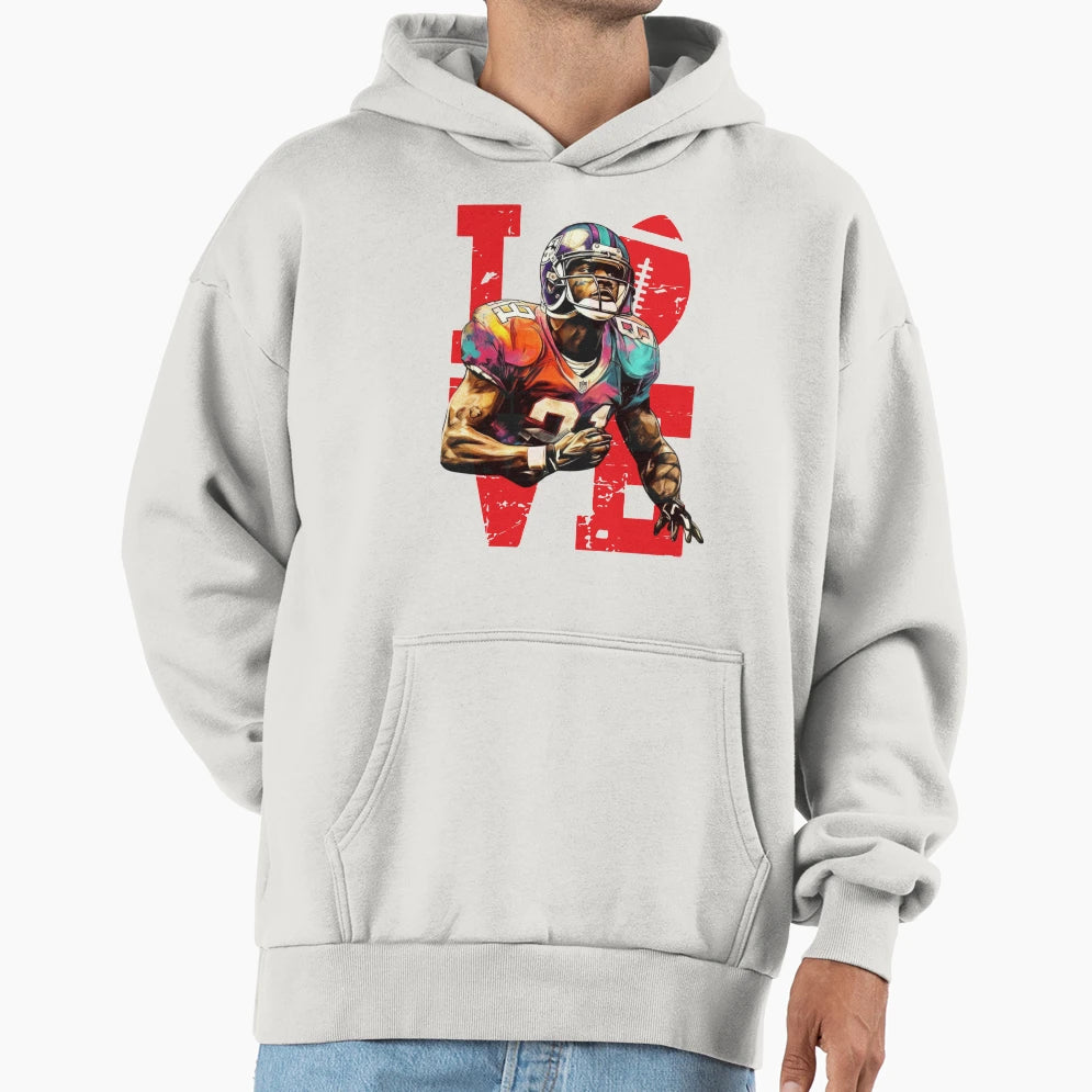 Love Game Hoodie - Custom Art Print for Adults - T-Shirt, Sweatshirt, Hoodie