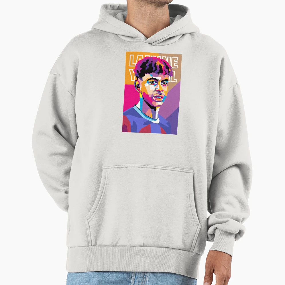 Lamine Yamal Wpap Hoodie - Minimalist Print Men Women - T-Shirt, Sweatshirt, Hoodie