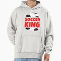 Soccer King Funny T-Shirt - Custom Art Print Men Women - T-Shirt, Sweatshirt, Hoodie