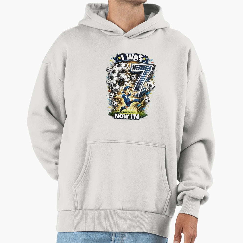 I Was 6 Now Im 7 Six Seven Soccer 67 Hoodie - Custom Art Print Unisex - T-Shirt, Sweatshirt, Hoodie