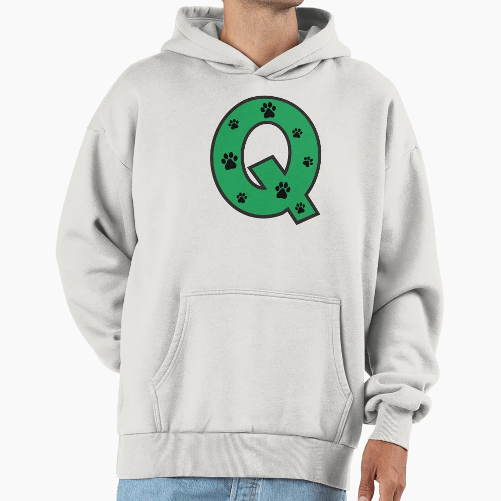 Paw Alphabet Hoodie - Unique Graphic Unisex - T-Shirt, Sweatshirt, Hoodie