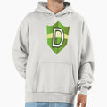 Letter D Shield Hoodie - Unique Graphic Men Women - T-Shirt, Sweatshirt, Hoodie