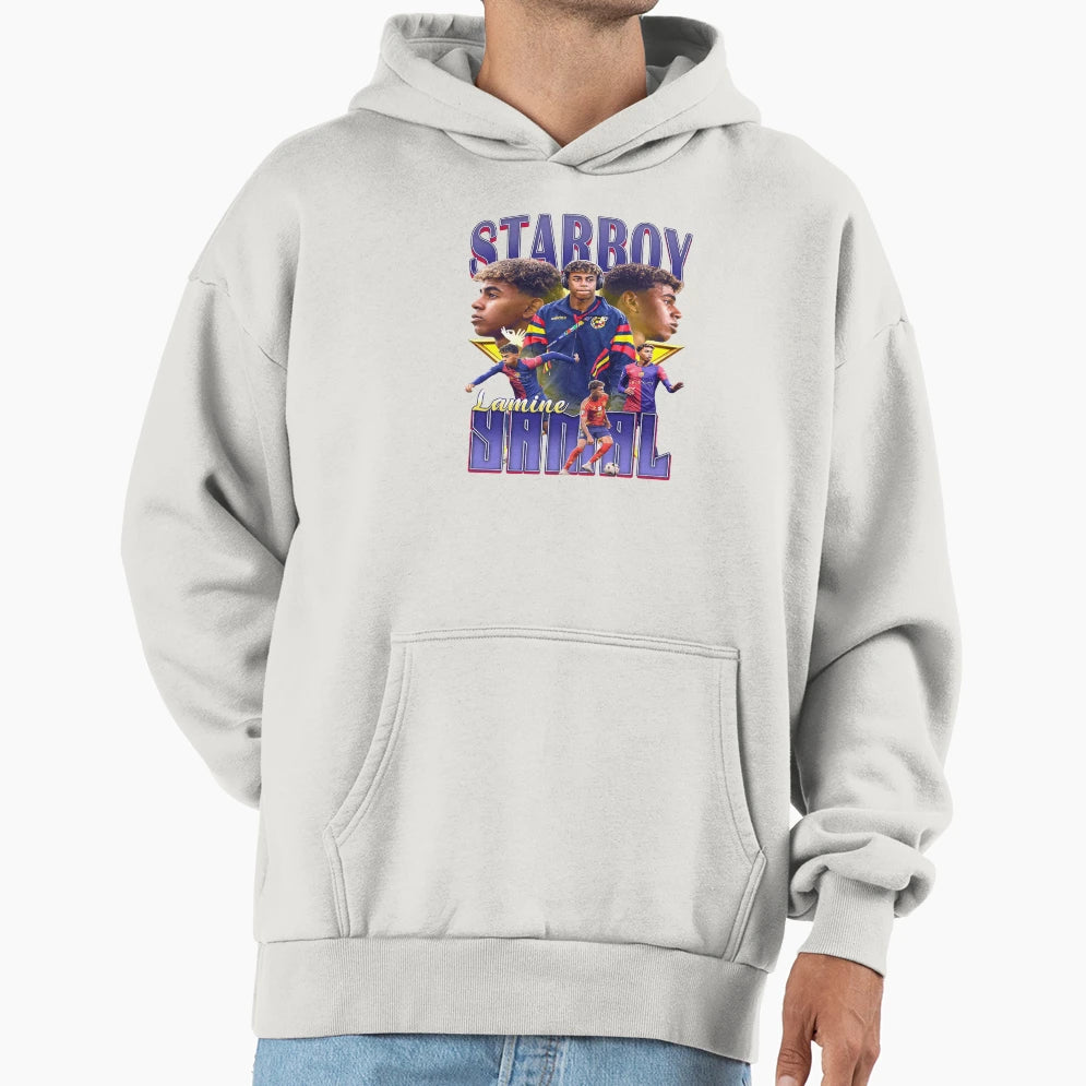 Lamine Yamal Starboy Hoodie - Novelty Apparel Men Women - T-Shirt, Sweatshirt, Hoodie