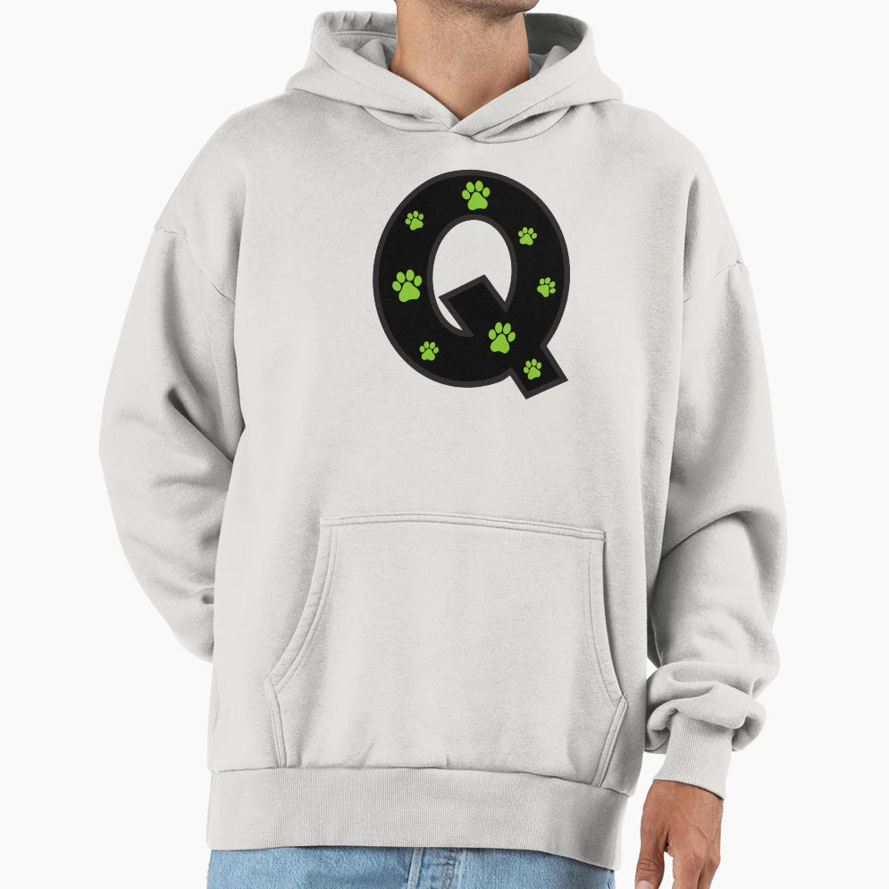 Paw Alphabet Hoodie - Graphic Print for Adults - T-Shirt, Sweatshirt, Hoodie