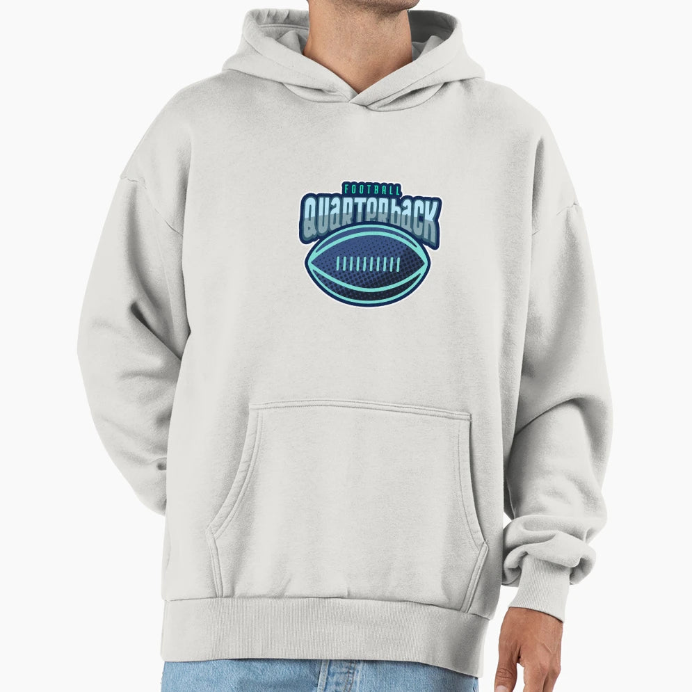 Football Quarterback Hoodie - Unique Graphic Men Women - T-Shirt, Sweatshirt, Hoodie