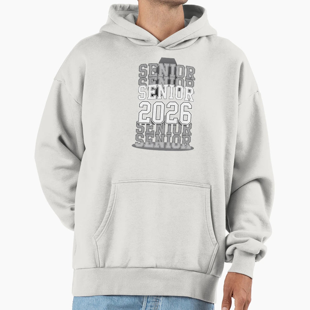 2026 Senior 2026 Back To School 2026 Hoodie - Custom Art Print Unisex - T-Shirt, Sweatshirt, Hoodie