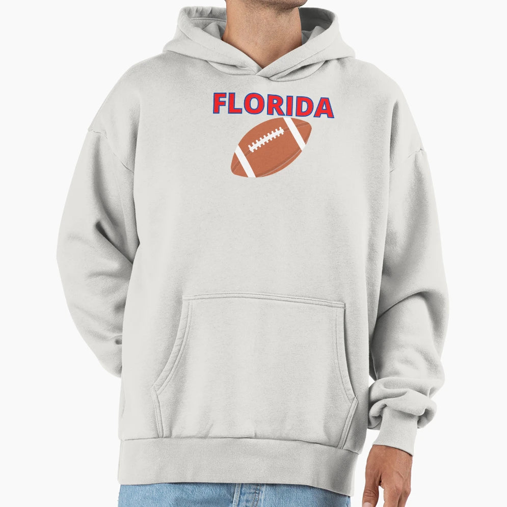 Florida Football Hoodie - Casual Everyday Wear Unisex - T-Shirt, Sweatshirt, Hoodie