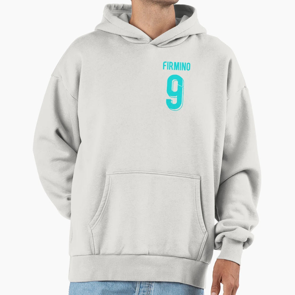 Firmino 9 Third Kit Hoodie - Minimalist Print Unisex - T-Shirt, Sweatshirt, Hoodie