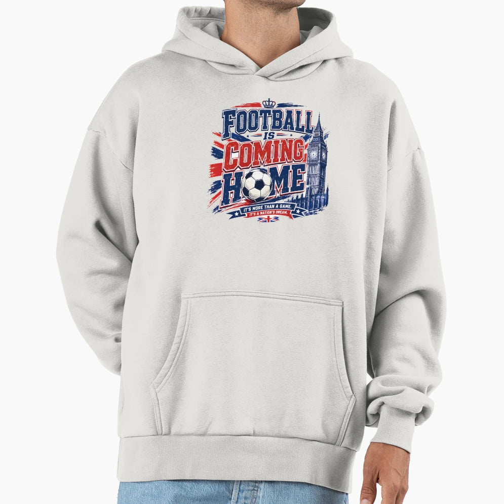 England Football Team Uk Soccer Hoodie - Casual Everyday Wear for Adults - T-Shirt, Sweatshirt, Hoodie