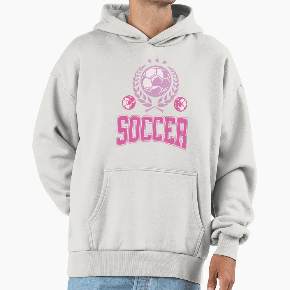Soccer Hoodie - Trendy Graphic Unisex - T-Shirt, Sweatshirt, Hoodie