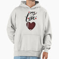 My Second Love Is Football Hoodie - Trendy Graphic Unisex - T-Shirt, Sweatshirt, Hoodie