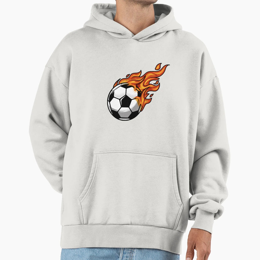 Soccer Ball Hoodie - Trendy Graphic Men Women - T-Shirt, Sweatshirt, Hoodie